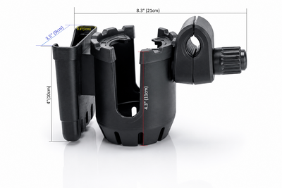 HCS Universal Cup Holder measurement