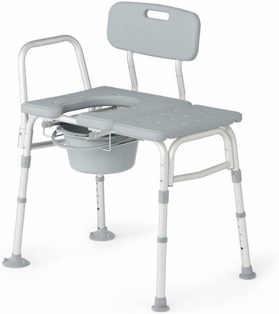 Medline Combination Transfer Bench and Commode