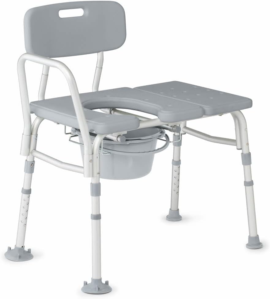 Medline Combination Transfer Bench and Commode