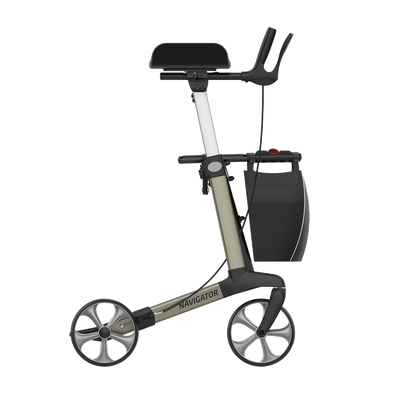 Rehasense Navigator Rollator with Rotating Forearm Supports