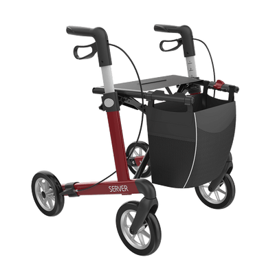 Rehasense Server Aluminum Lightweight Rollator