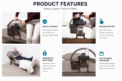 Stander Wonder Click Bed Handle Premium