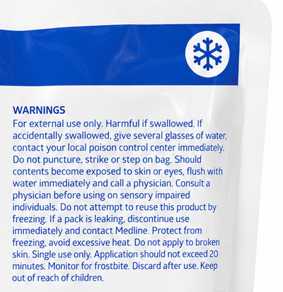 Medline Instant Cold Pack 6"x9"