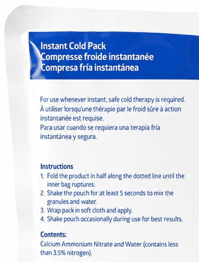 Medline Instant Cold Pack 6"x9"