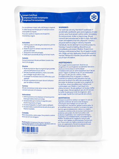 Medline Instant Cold Pack 6"x9"
