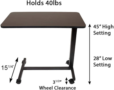 Demo Photo of Roscoe Overbed Non-Tilt Table