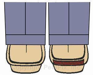 Peel-Away Adjustable Heel Lift