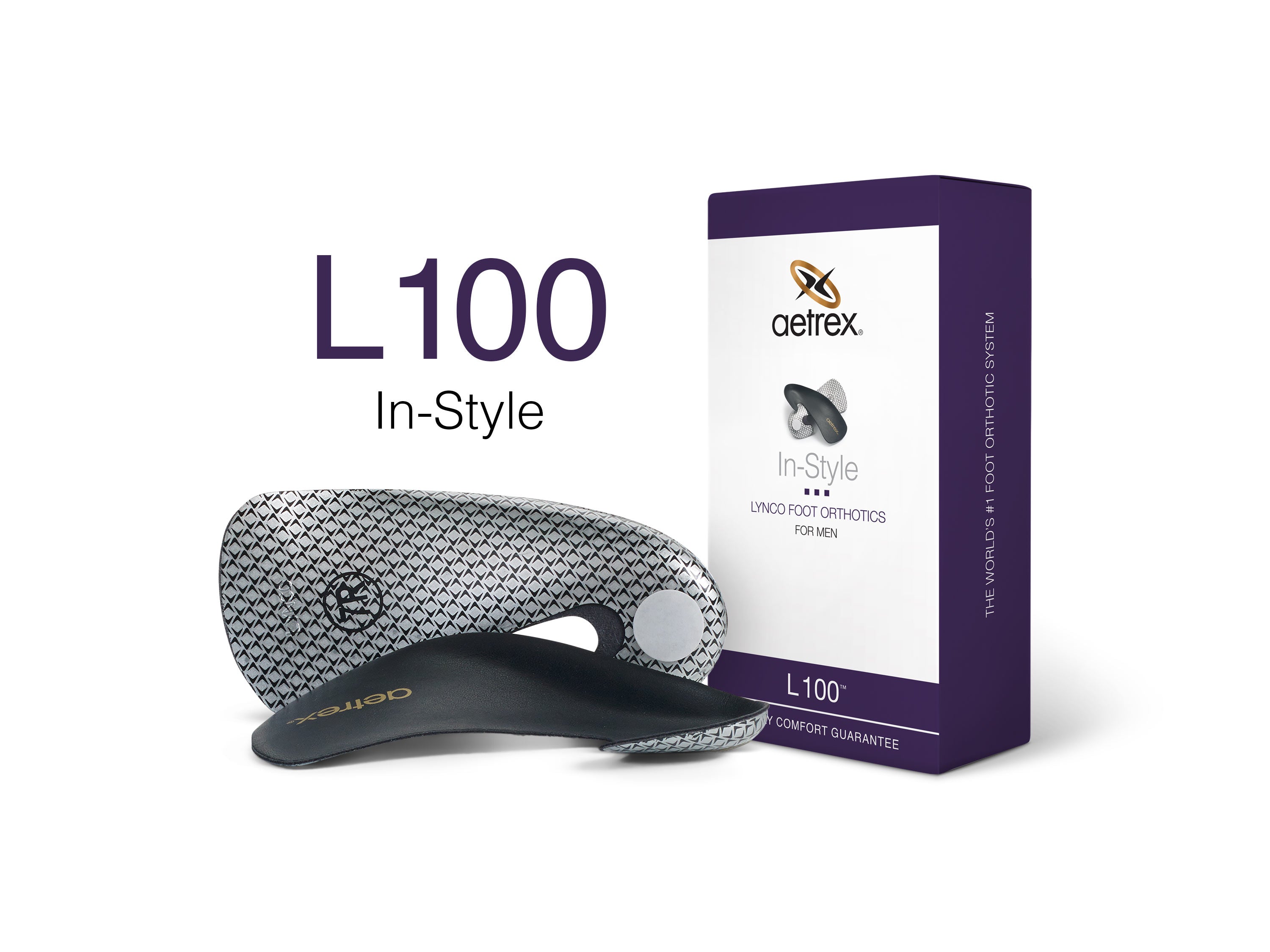 Aetrex Lynco L100 Fashion/In-Style Orthotics