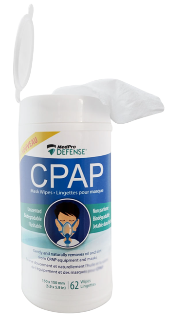 MEDPRO DEFENSE CPAP MASK WIPES