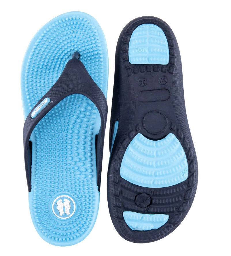 Relaxus Acu-Reflex Massaging Flip Flops Women's