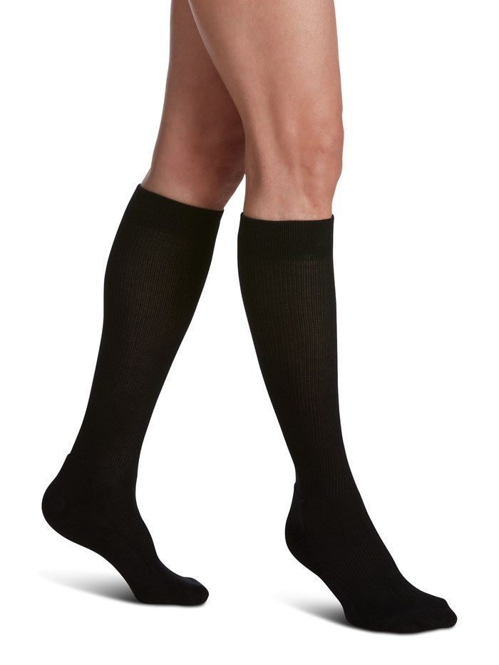 Sigvaris Womens Cushioned Cotton Knee High 20-30mmHg
