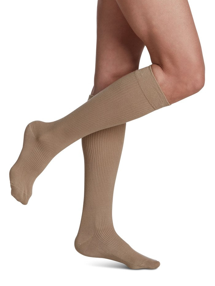 Sigvaris Womens Casual Cotton Knee High 15-20mmHg