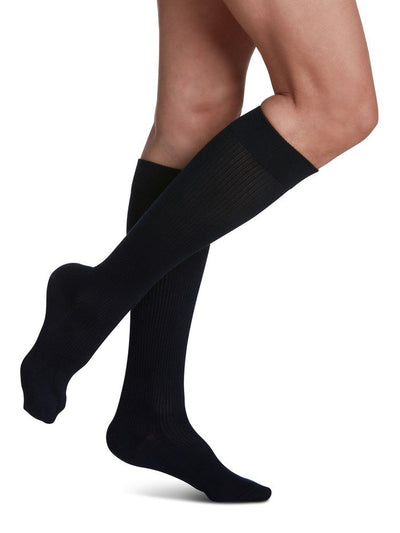 Sigvaris Womens Casual Cotton Knee High 15-20mmHg