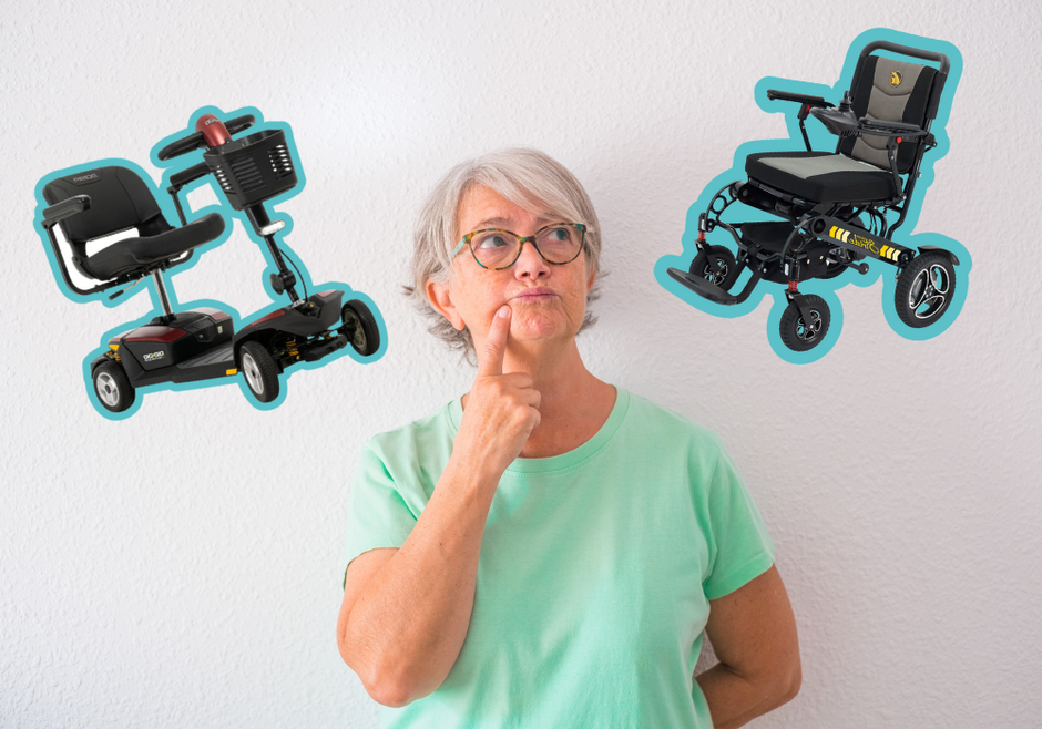 Power Scooters vs. Power Chairs