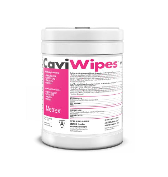 Caviwipes Surface Disinfectant Wipes 160/Can