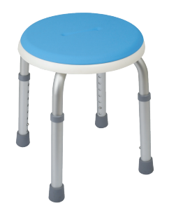 Aria Sit-and-Soak Bath Stool with Silicone Seat