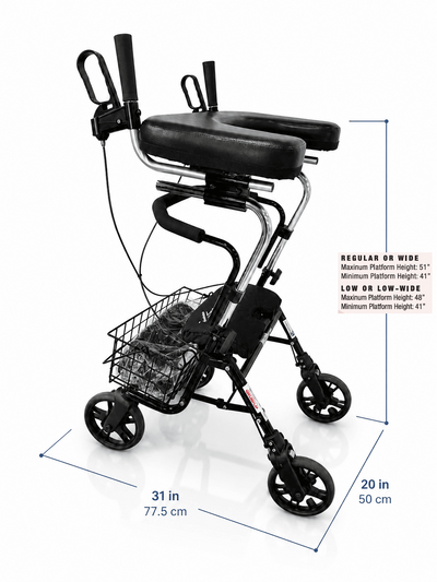 Evolution Technologies Evolution Series (DX) Rollator with Platform