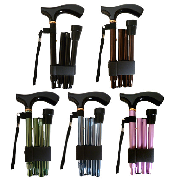 Vista International Corp. Adjustable Folding Cane