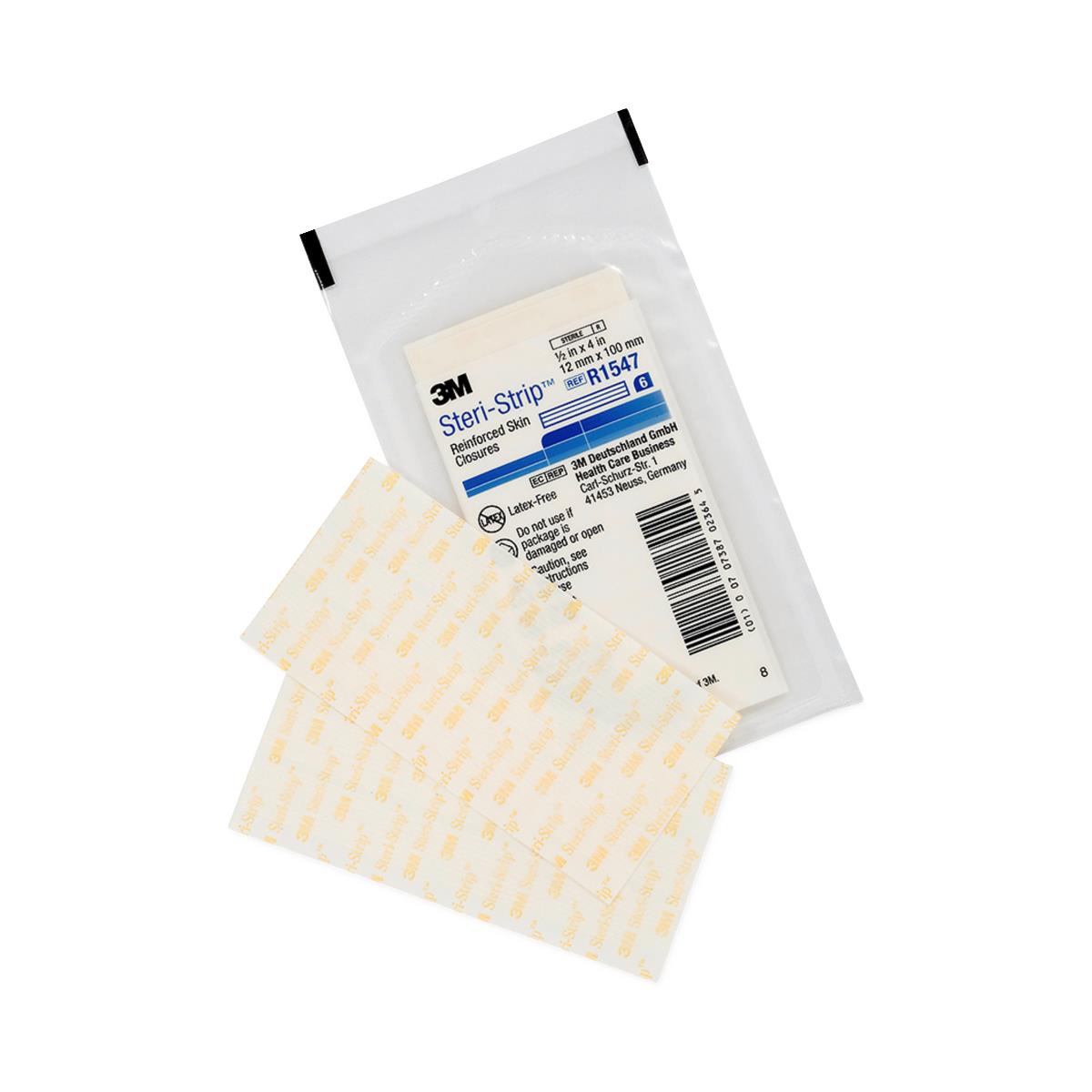 Image of 3M Steri-Strip Adhesive Skin Closure Strip 1/2 x 4 inches
