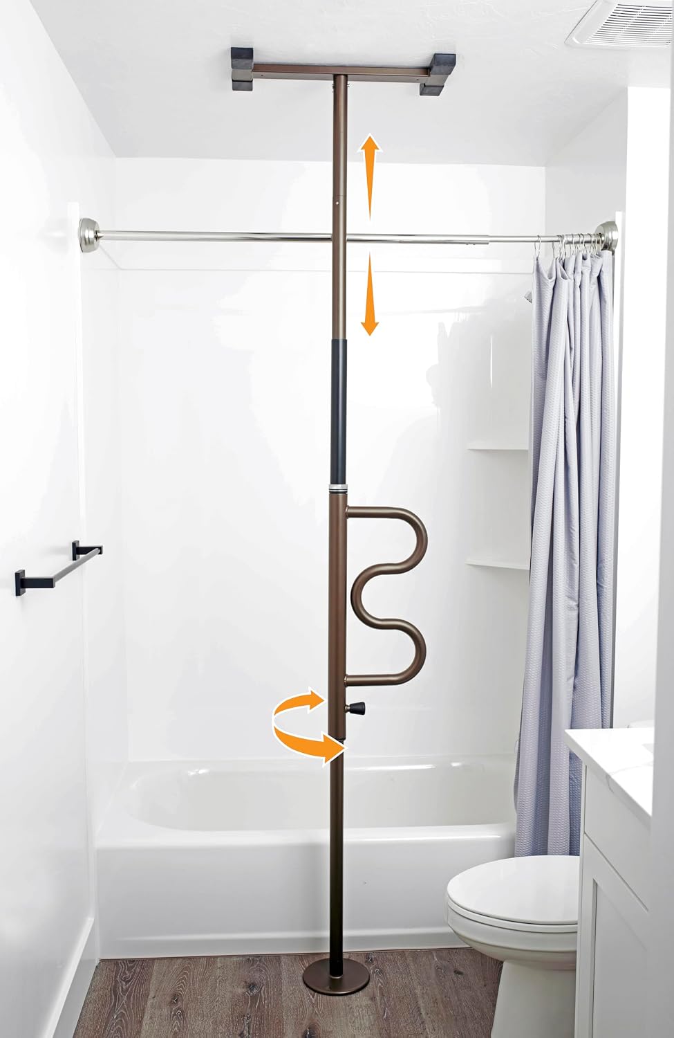 Wonder Pole Premium Floor-to-Ceiling Grab Bar