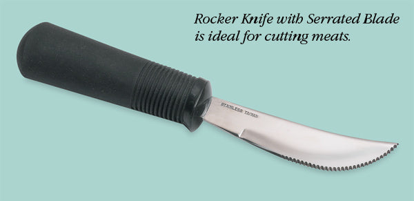 Good Grips Rocker Knife With Serrated Blade
