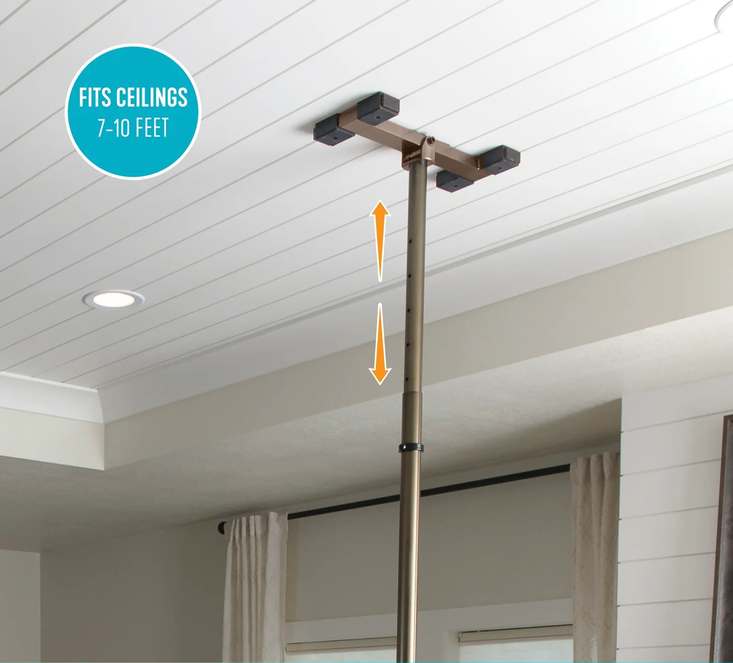 Wonder Pole Premium Floor-to-Ceiling Grab Bar