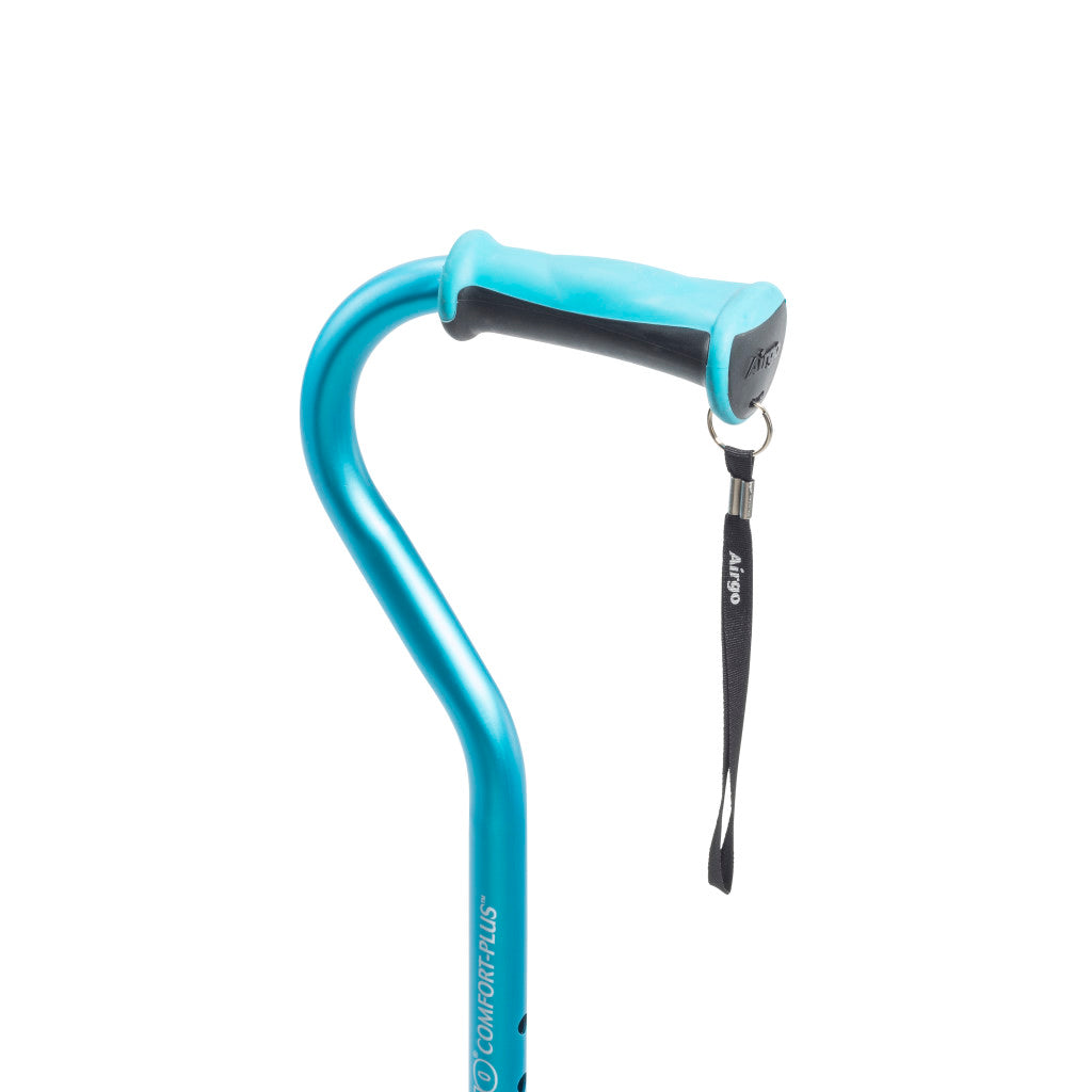 Drive Medical Airgo Soft Handled Quad Cane Small Base