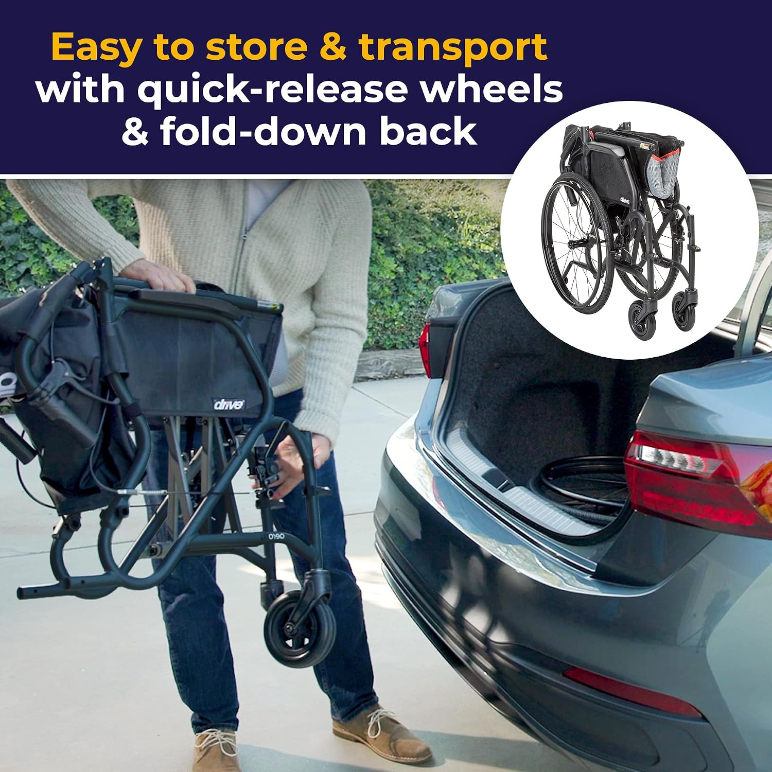Drive Medical AeroFly Ultra-Lite Wheelchair