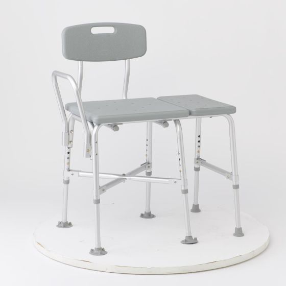 Medline Bariatric Bath Transfer Bench With Brace