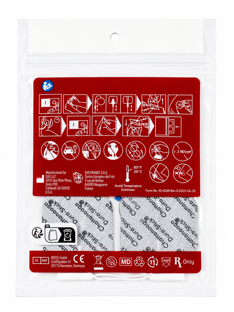 Chattanooga Dura-Stick TENS electrodes 4 pack
