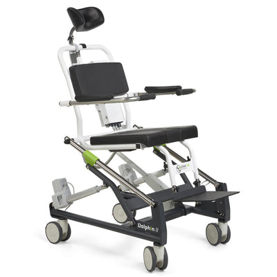 Human Care Dolphin II Electric Commode/Shower Chair
