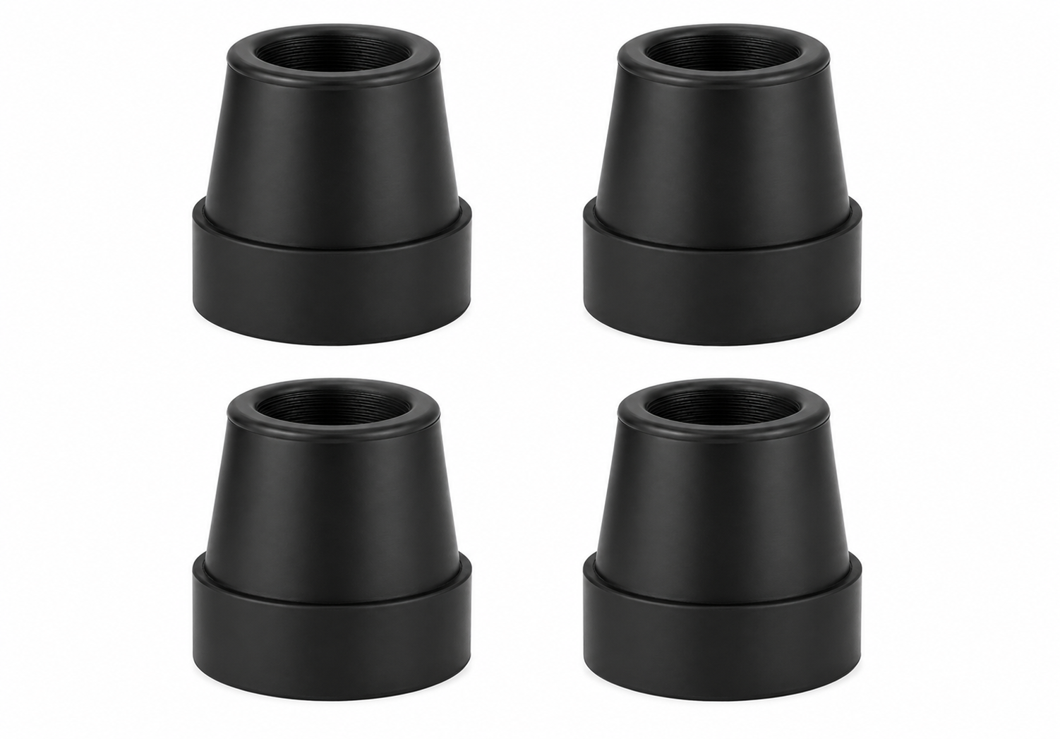 Drive Medical large base quad cane tips 4 pack