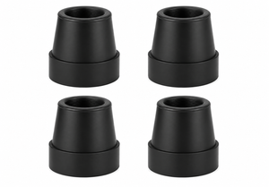 Drive Medical large base quad cane tips 4 pack
