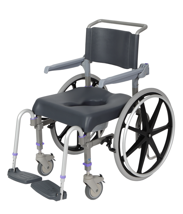 EZ-PZ Self Propelled Wheeled Shower Commode
