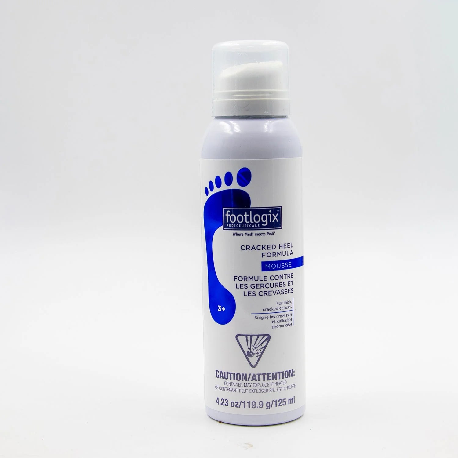 Footlogix Cracked Heel Formula Mousse #3+ 125mL