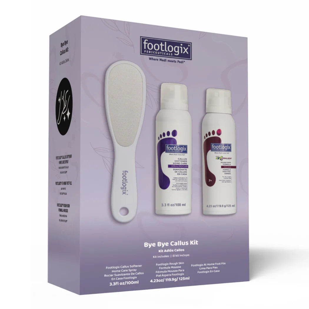 Footlogix Bye Bye Callus Kit (3 pieces)