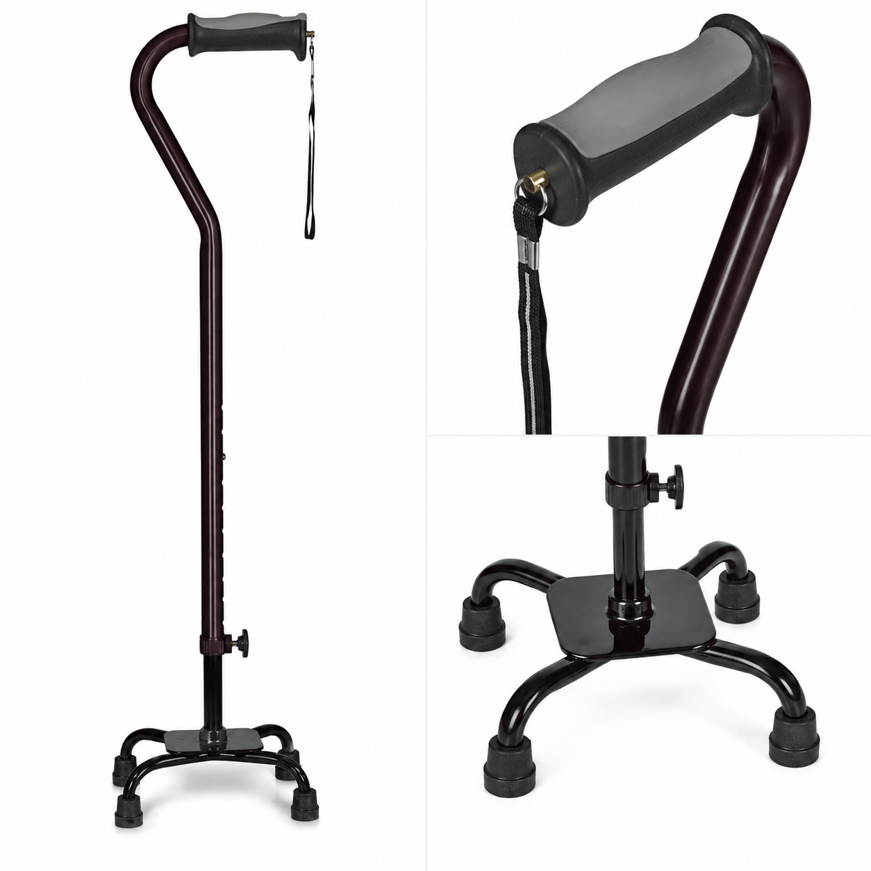 Hugo Ergonomic Quad Cane