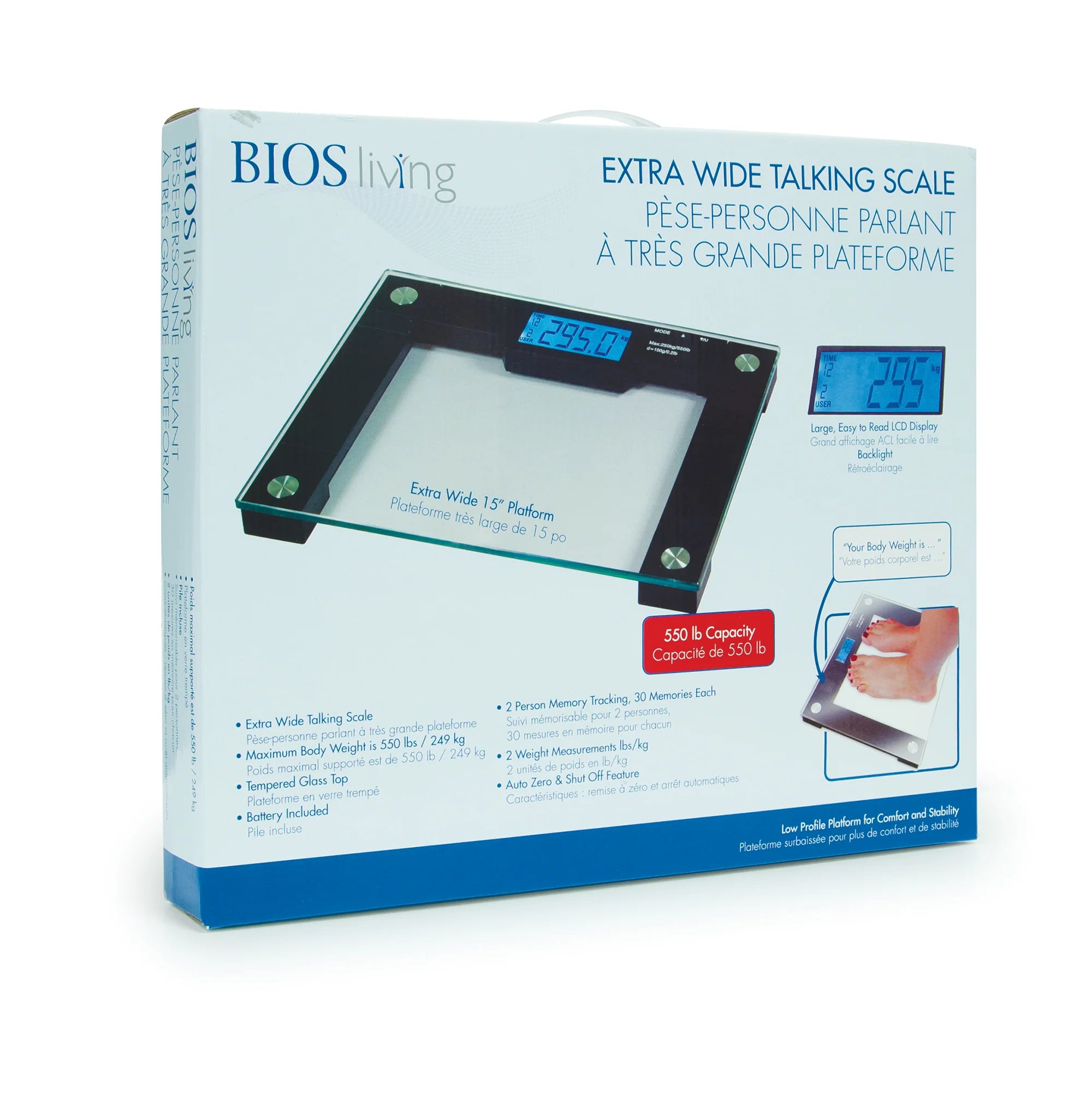 BIOS Living Extra Wide Talking Scale