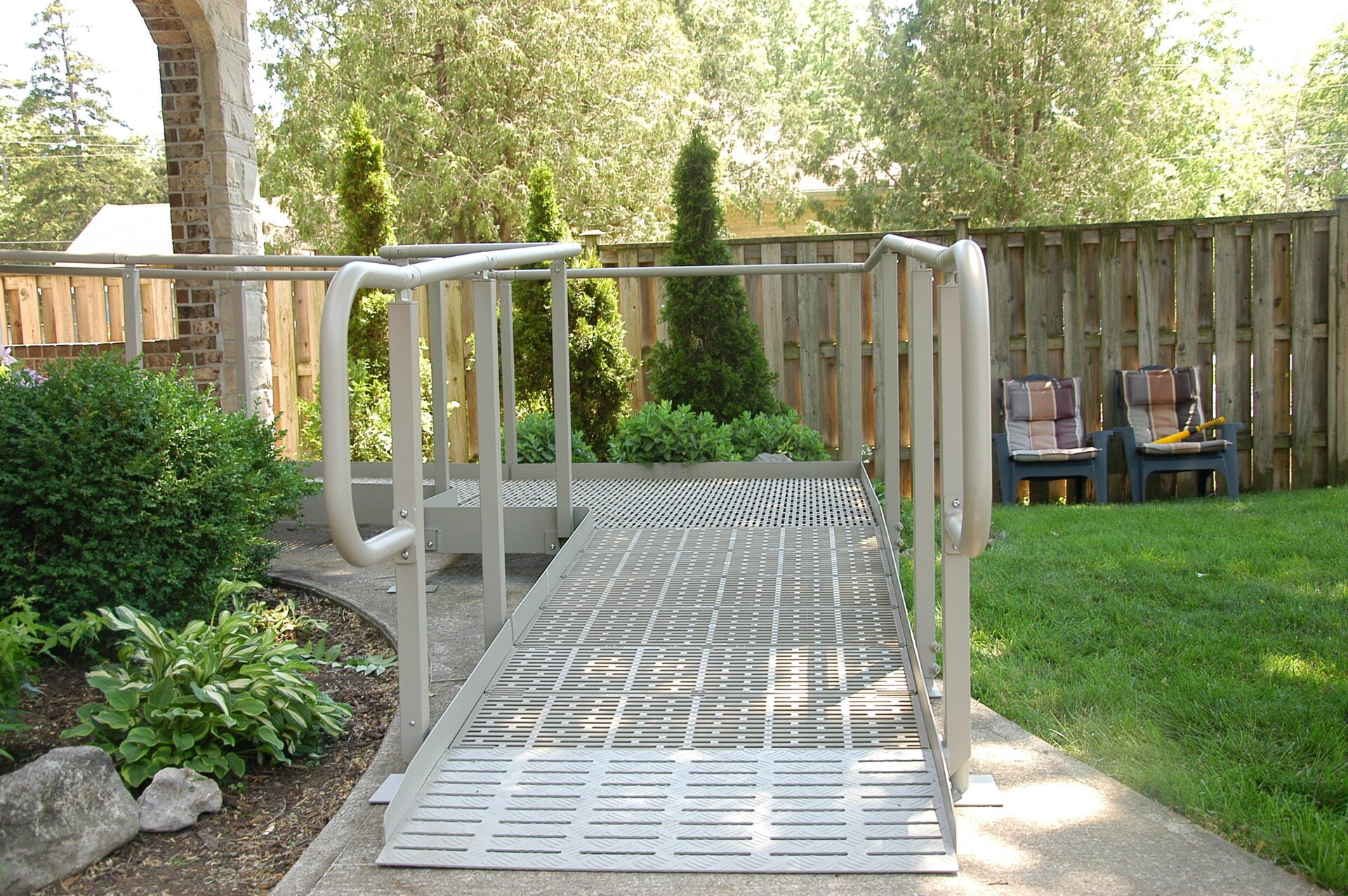 QR4.0 Custom Exterior Modular Access Ramp