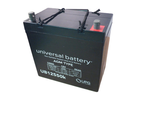 12 Volt Battery 55 Ah Lead