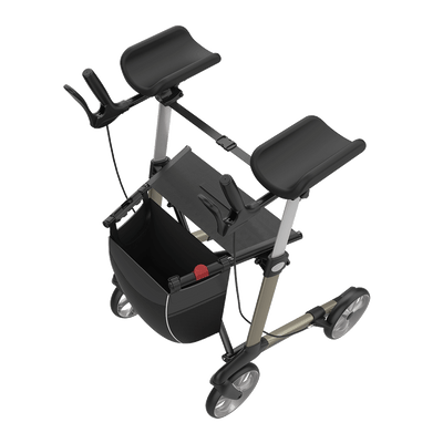 Rehasense Navigator Rollator with Rotating Forearm Supports