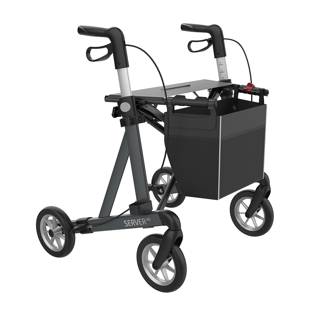 Server HD Aluminum Lightweight Rollator