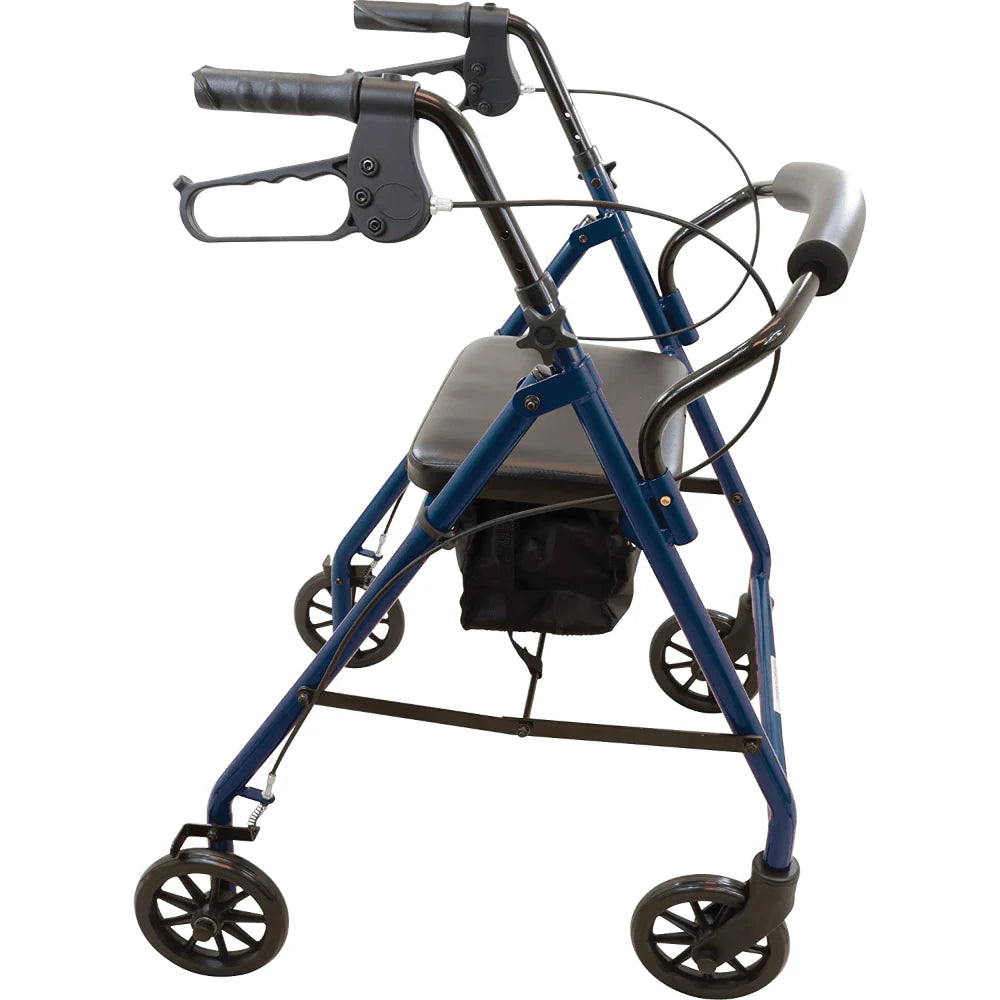 Knocked-Down Steel Rollator 6"