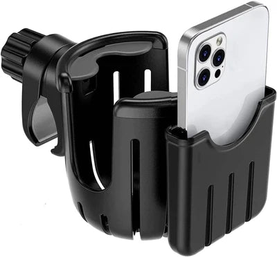 Universal Cup & Phone Holder Combo (Clamp On)