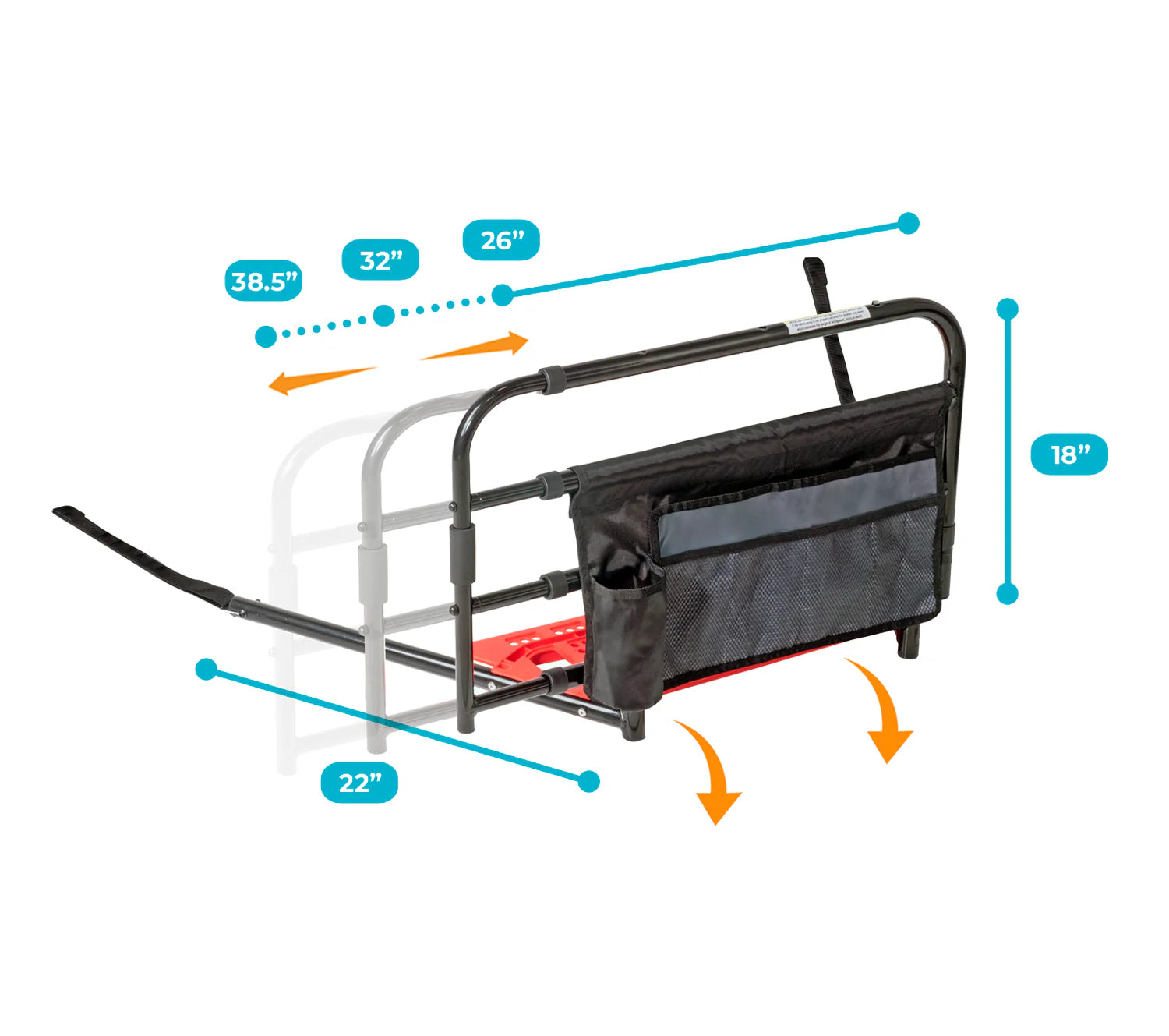 Wonder Pivot Bed Rail