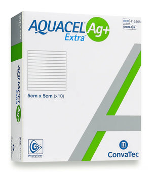Packaging Photo of AQUACEL Ag+ Extra Dressing 2x2