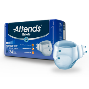 Side Photo of Attends Briefs, Youth/Small