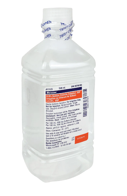 Photo of Baxter Sodium Chloride 0.9% USP Irrigation Solution