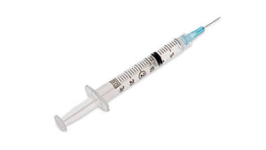Photo of BD Luer-Lok Syringe with Attached Needle 25 G x 5/8 in. 3 mL