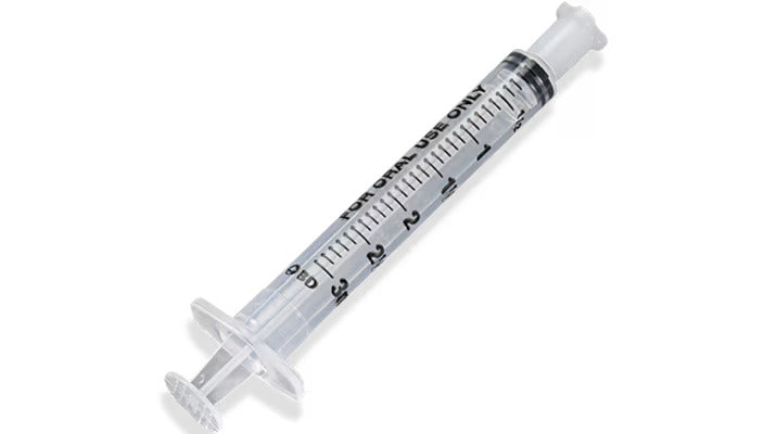 Photo of BD Oral Syringe with Tip Cap 3 mL